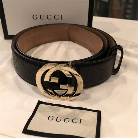 are gucci belts on poshmark real|used women's authentic gucci belts.